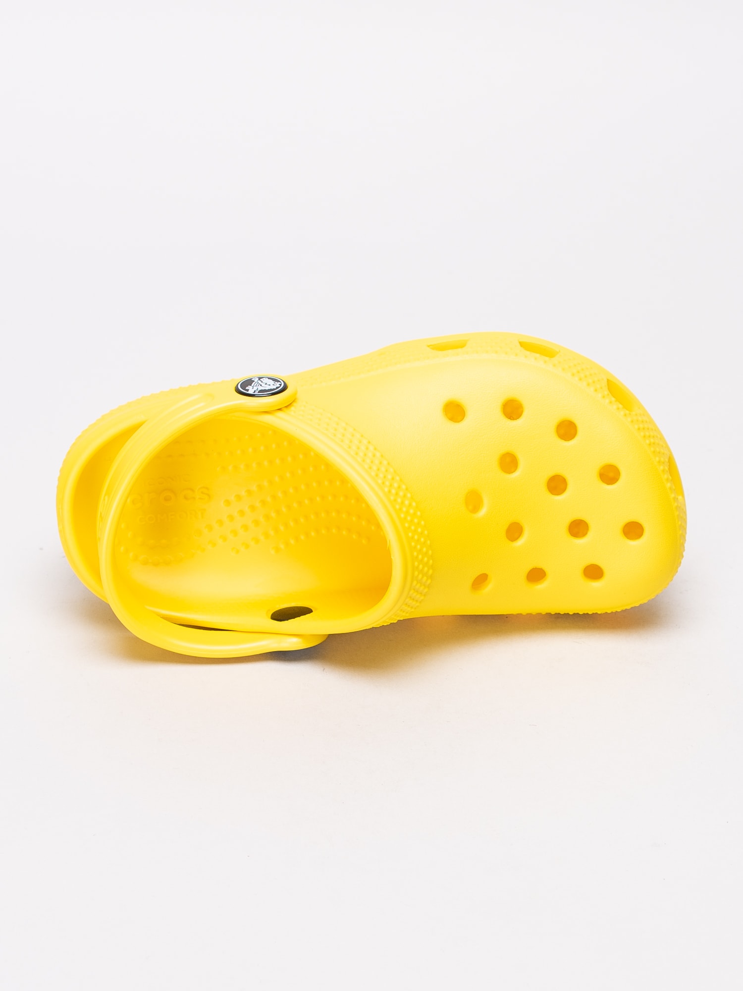 64191012 Crocs Classic Clog K 204536-7C1 gula barn foppatofflor-4