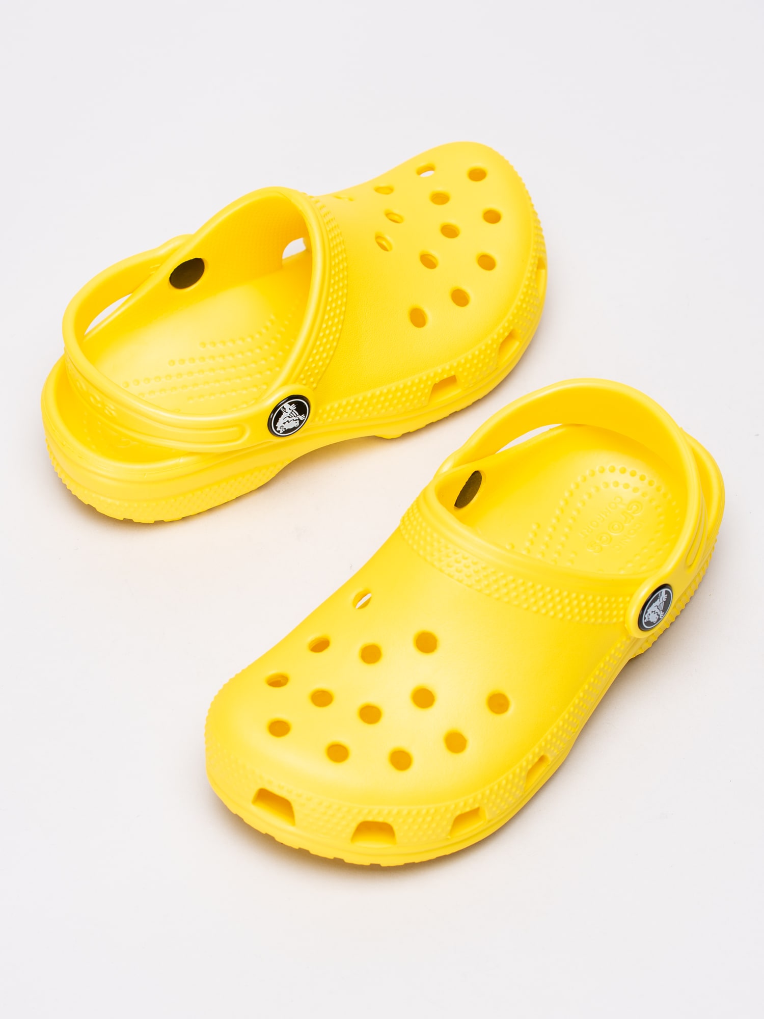 64191012 Crocs Classic Clog K 204536-7C1 gula barn foppatofflor-6