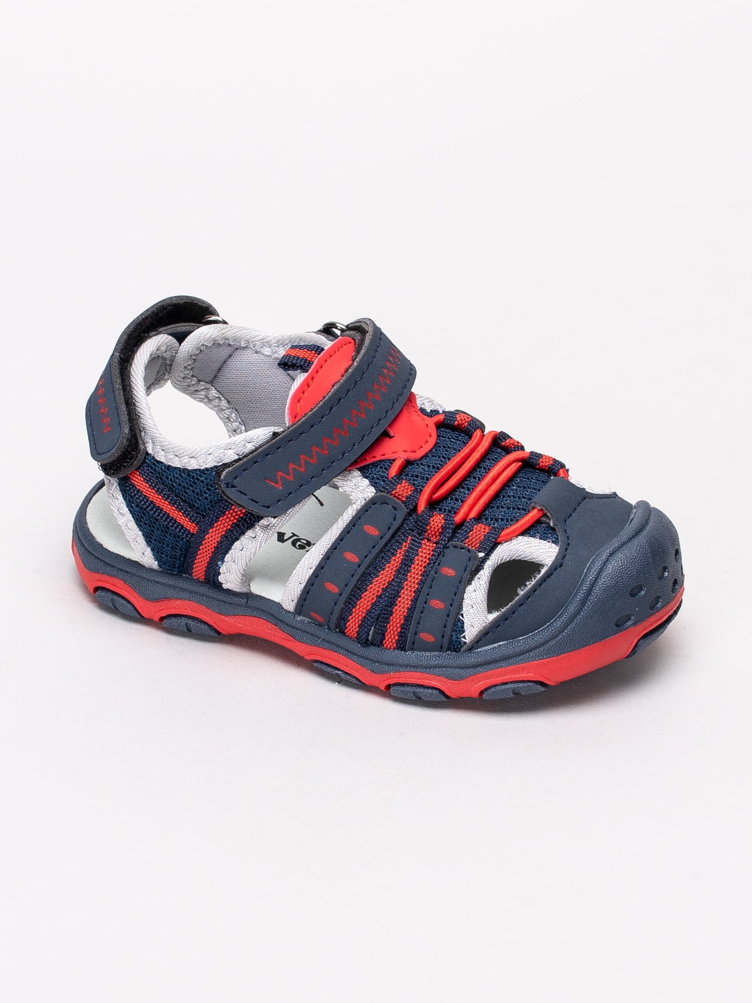 64191037 Gulliver 433-0696-96 mörkblå sandalskor med röda detaljer-1
