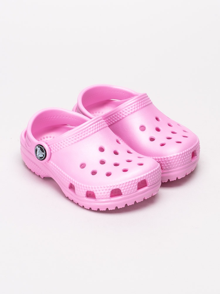 64201002 Crocs Classic Clog Kids 204536-612 rosa klassiska badtofflor för barn-3