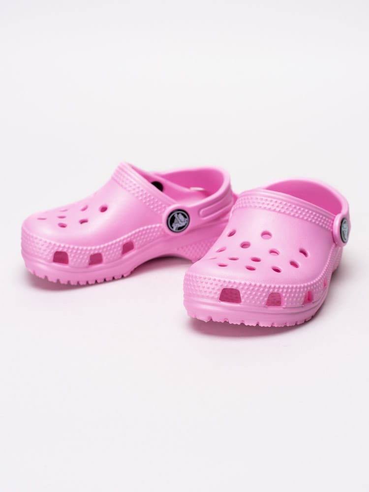 64201002 Crocs Classic Clog Kids 204536-612 rosa klassiska badtofflor för barn-6