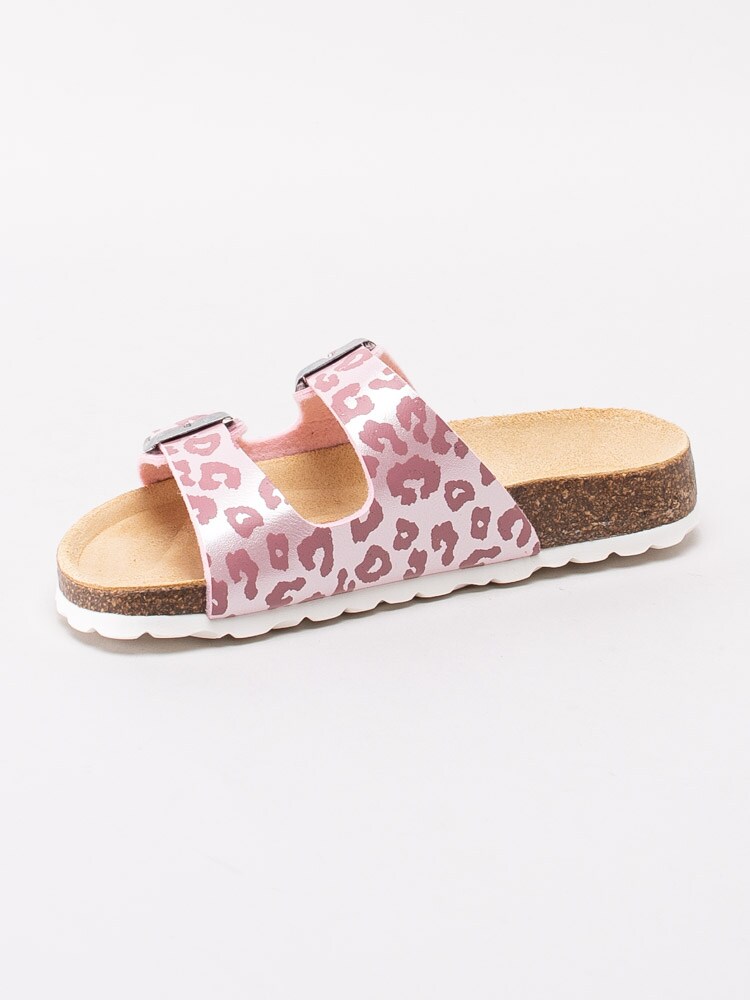64201015 Superfit Fussbettpantoffel 00111-56 Rosa leopard slip in sandaler-2