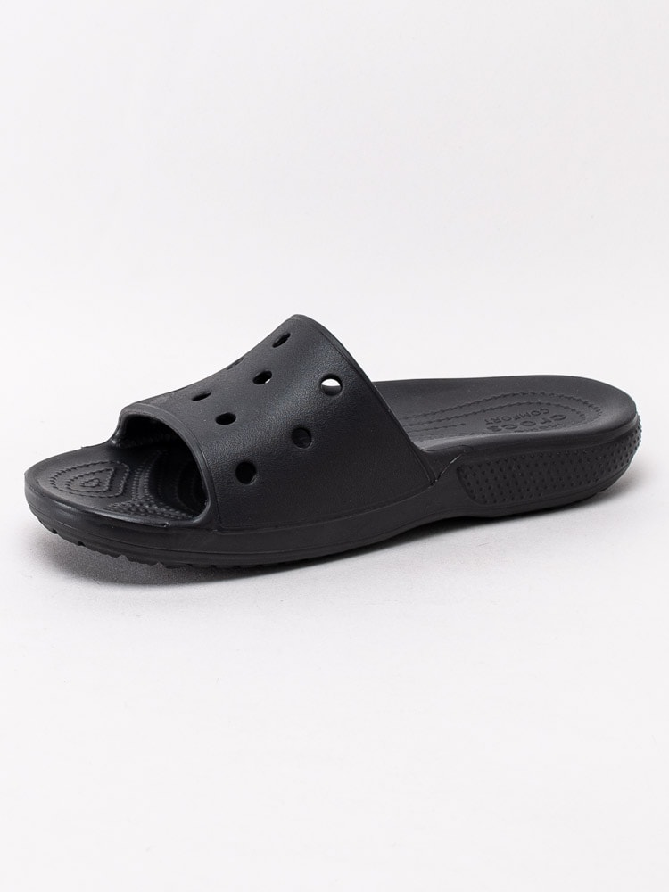 64201024 Crocs Classic Crocs Slide 206121-001 Svarta sandaler i crocs-2