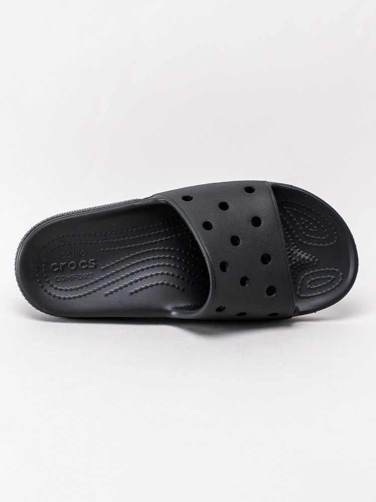 64201024 Crocs Classic Crocs Slide 206121-001 Svarta sandaler i crocs-4