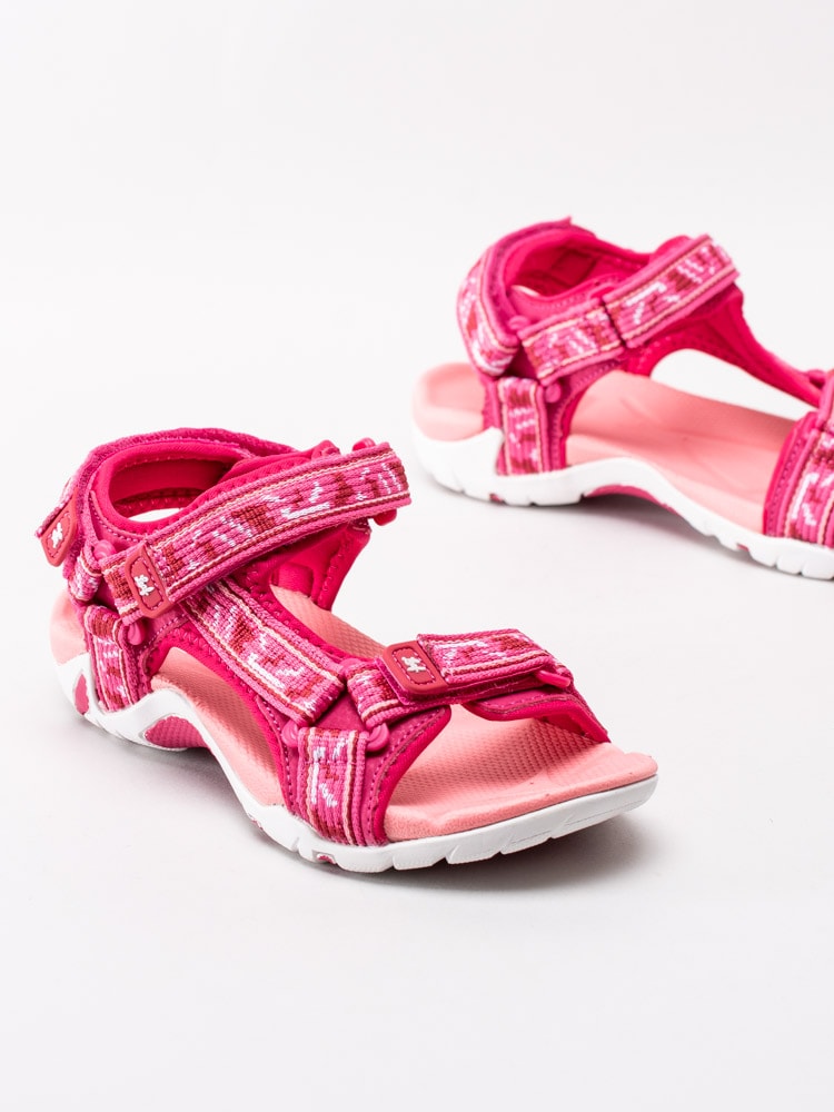 64201032 Leaf Esbo LESBO201D-PINK Rosa sportiga sandaler-6