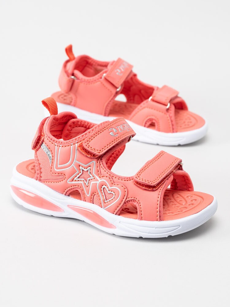 ZigZag - Miki Kids Lite - Rosa sandaler med blink