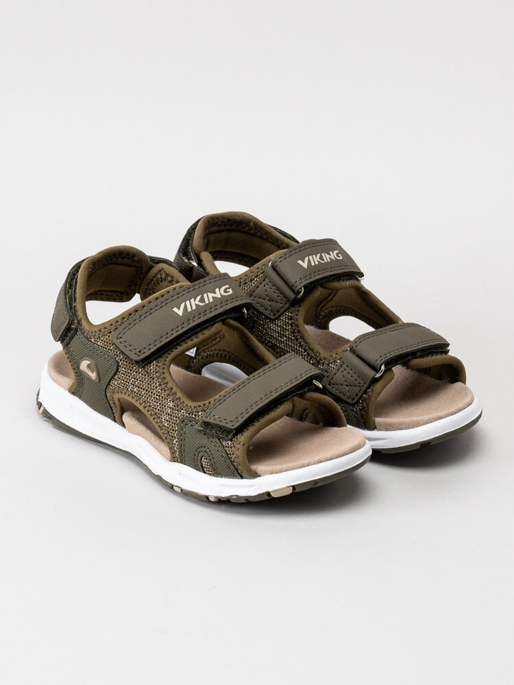 Viking Footwear - Anchor sandal - Gröna sandaler i textil