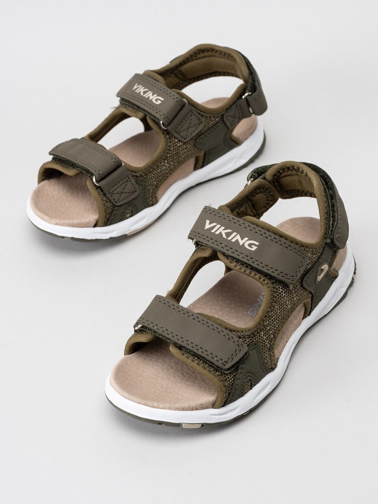 Viking Footwear - Anchor sandal - Gröna sandaler i textil