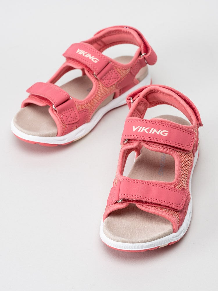 Viking Footwear - Anchor Sandal - Rosa sandaler i textil