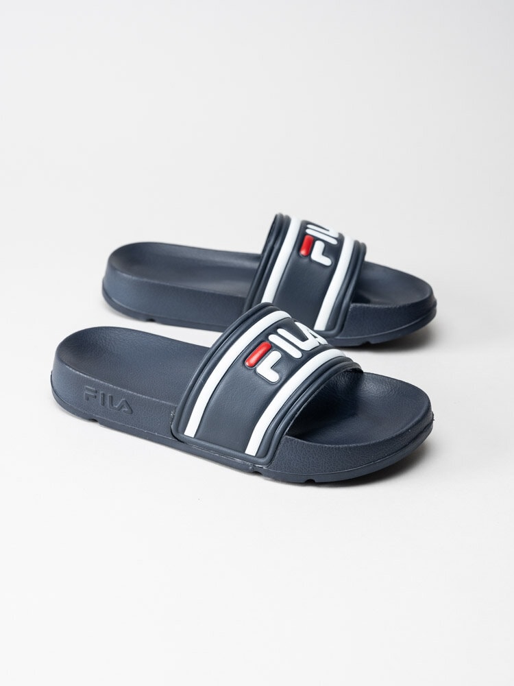 FILA - Morro Bay Slipper Jr - Blå slip in sandaler med logga