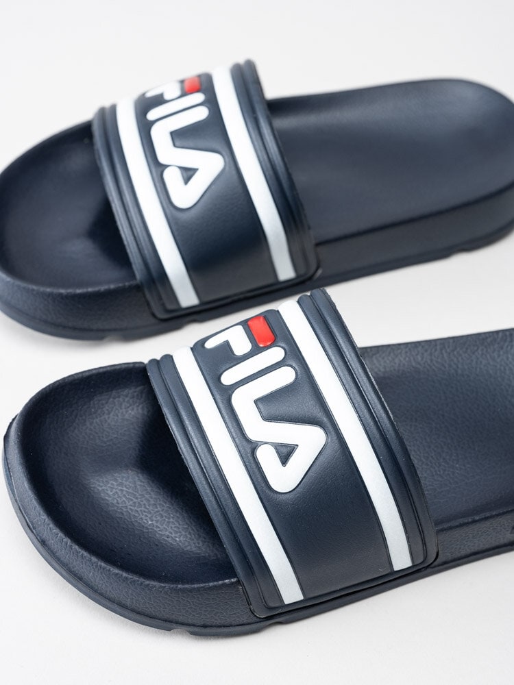 FILA - Morro Bay Slipper Jr - Blå slip in sandaler med logga