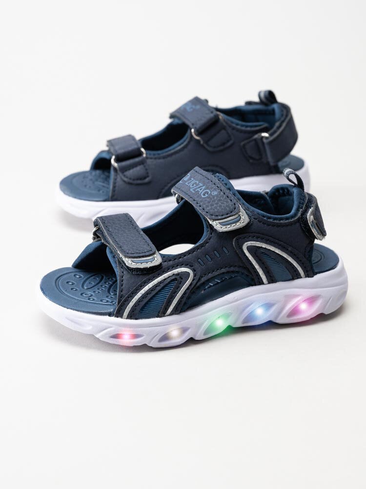 ZigZag - Westlic Kids - Mörkblå sandaler med blink