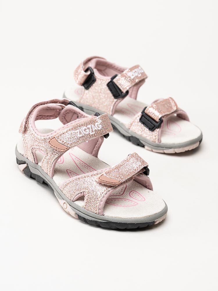 ZigZag - Yani Kids Sandals - Rosa glittrig sandal