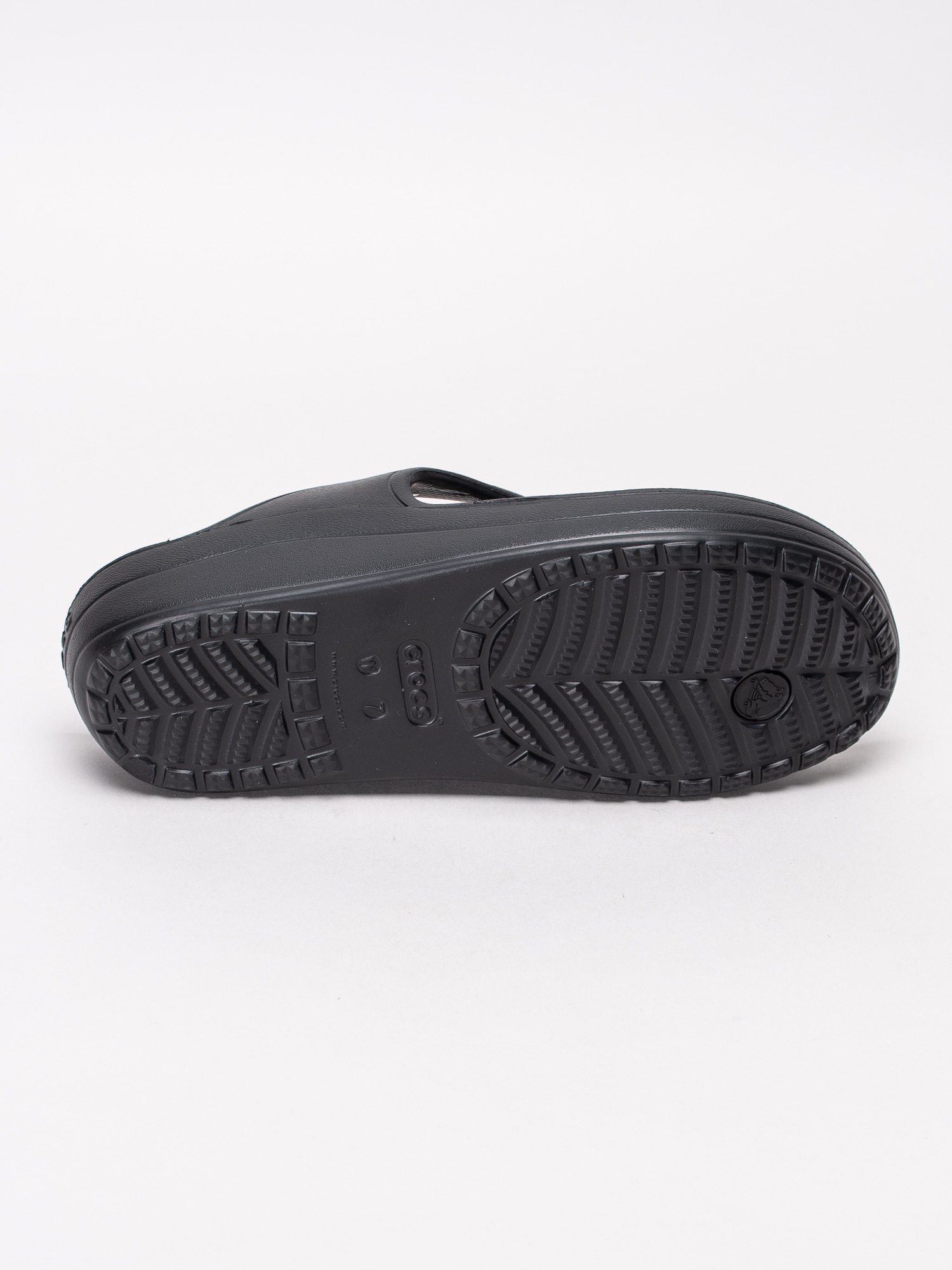 65191019 Crocs Sloane Platform Flip W 200486-001 svarta flipflops sandaler med kilklack-5
