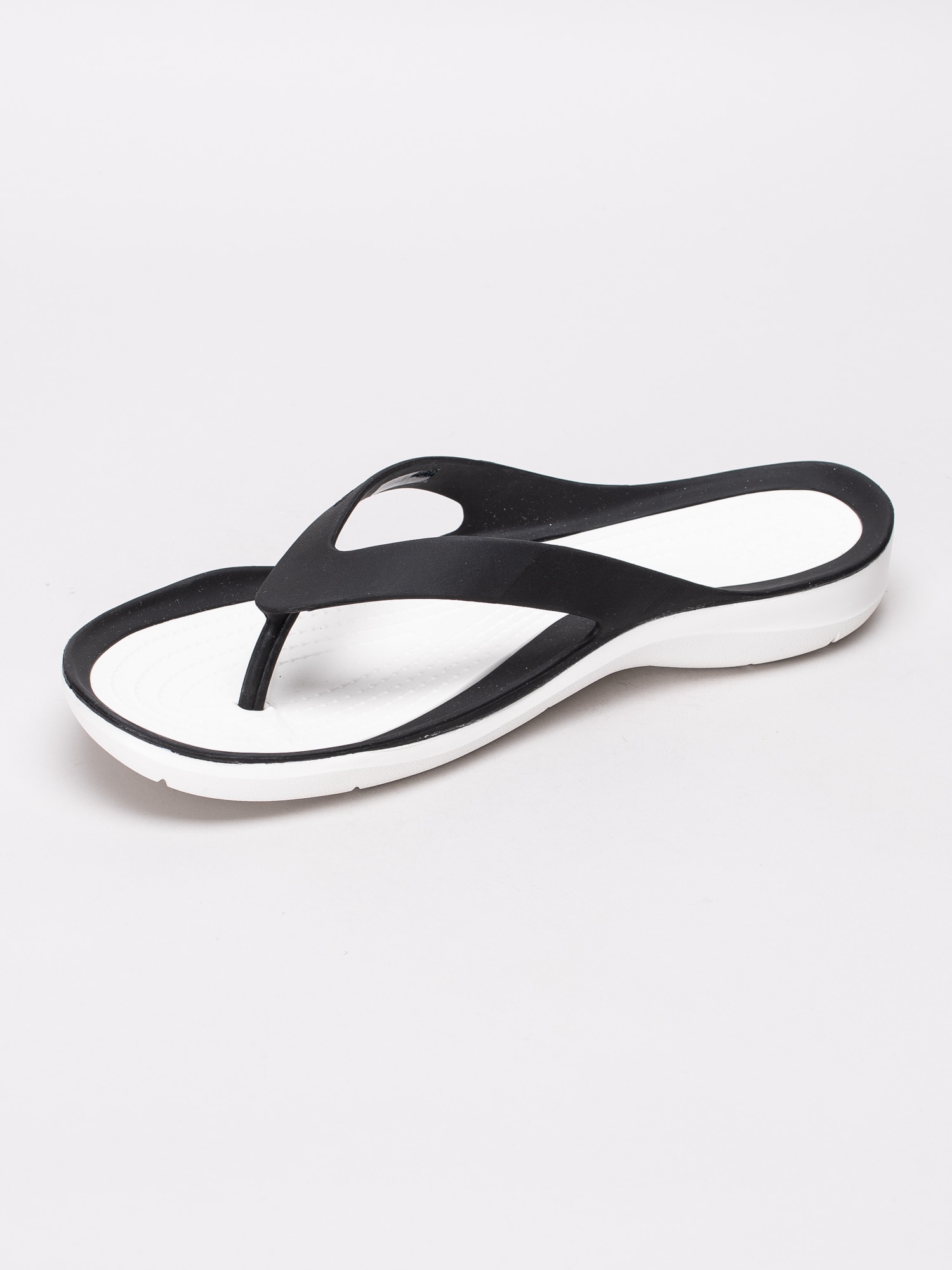 65191022 Crocs Swiftwater Flip W 204974-066 svarta flipflops sandaler-2