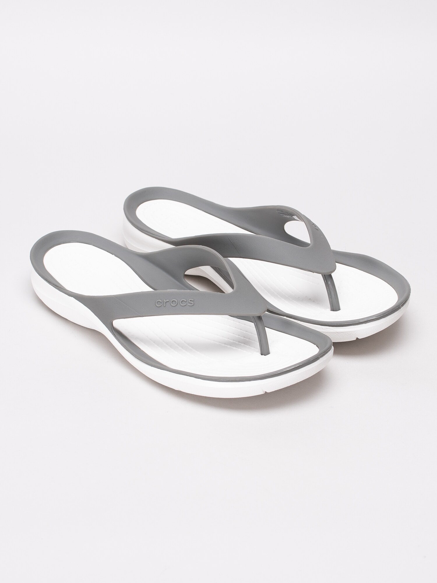 65191023 Crocs Swiftwater Flip W 204974-06X grå flipflops-3