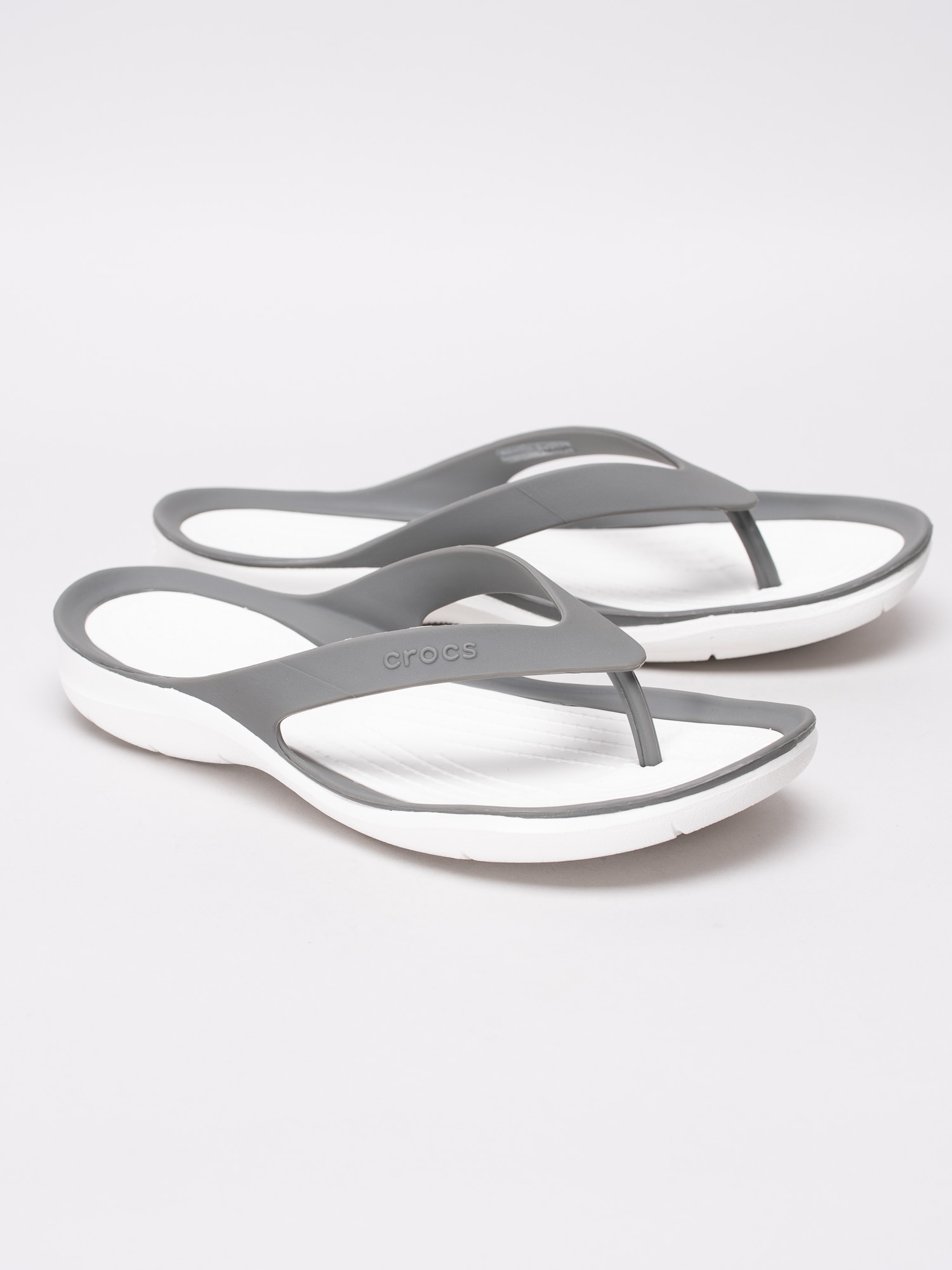 65191023 Crocs Swiftwater Flip W 204974-06X grå flipflops-6
