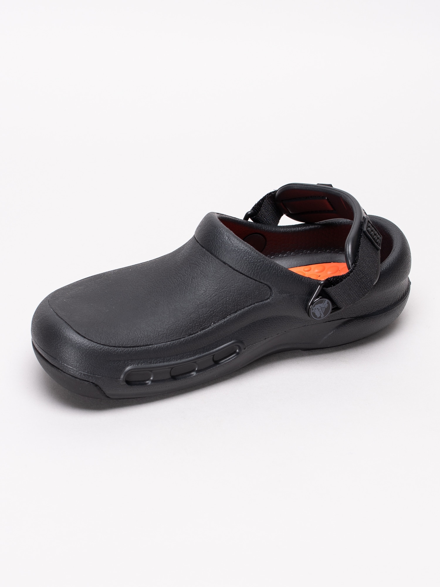 65191025 Crocs Bistro Pro LiteRide Clog 205669-001 svarta tofflor mer täckt tå och hälrem-2