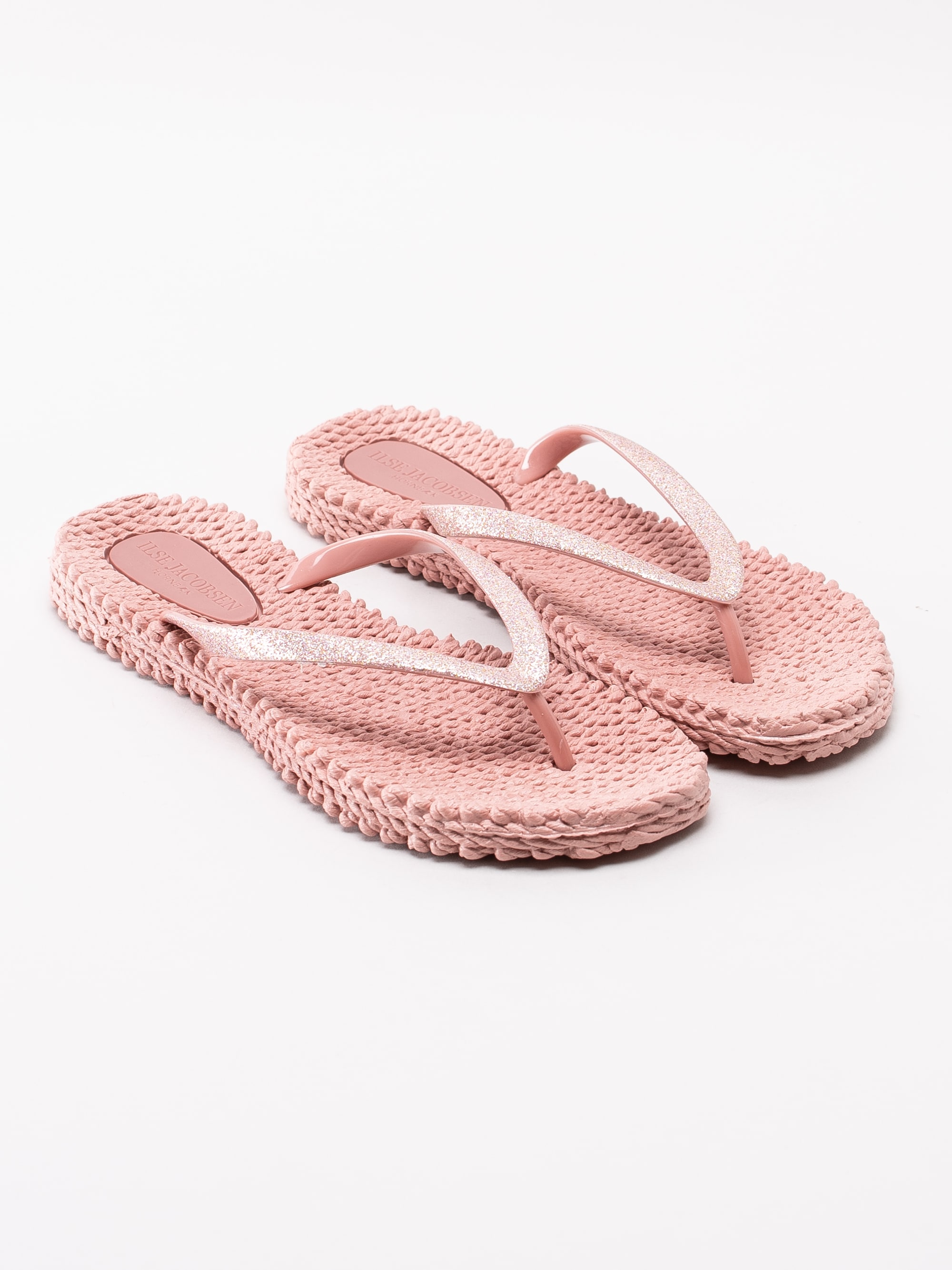 65191047 Ilse Jacobsen Cheerful Pink rosa glittriga flip flops-3