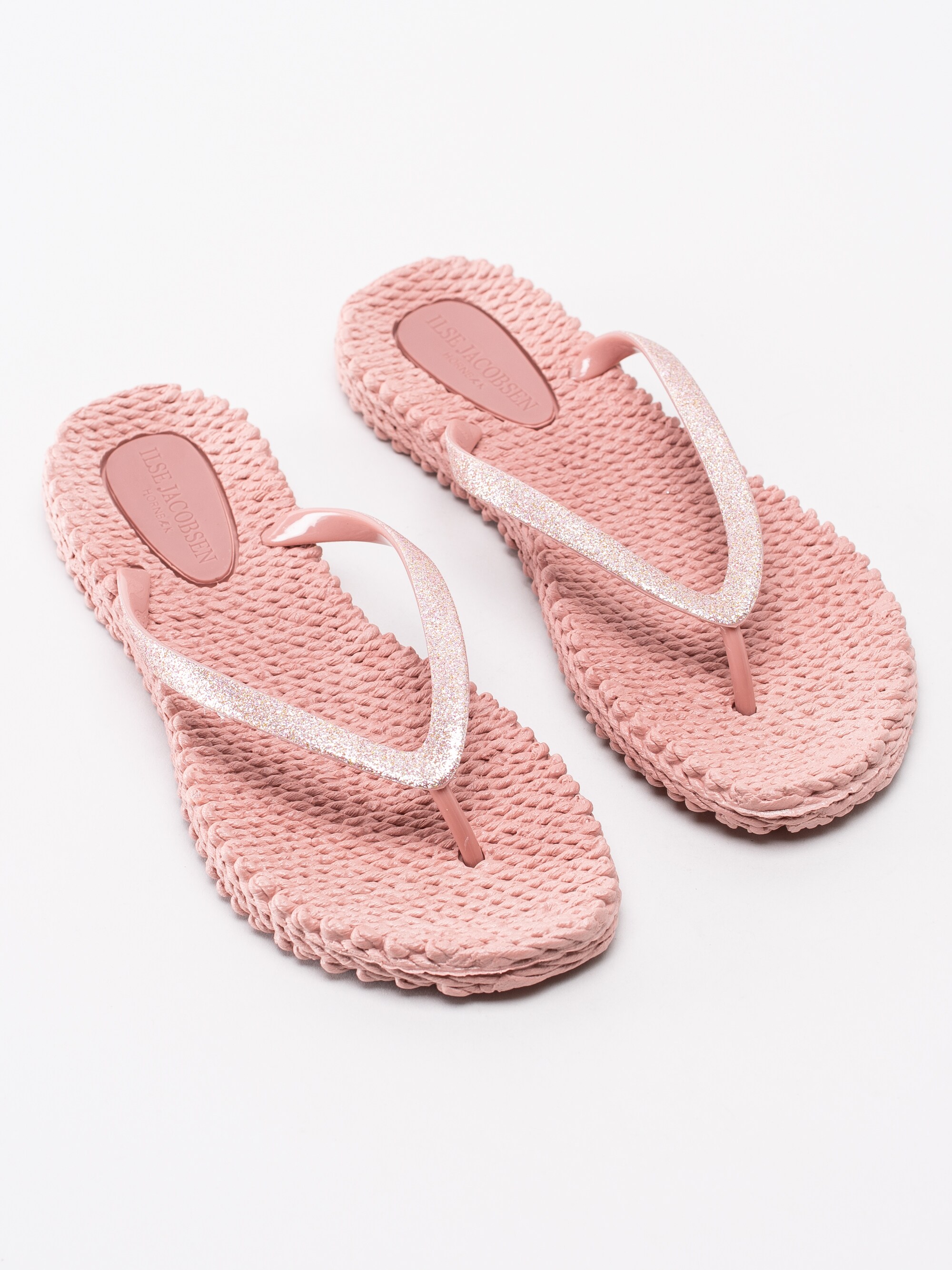 65191047 Ilse Jacobsen Cheerful Pink rosa glittriga flip flops-6