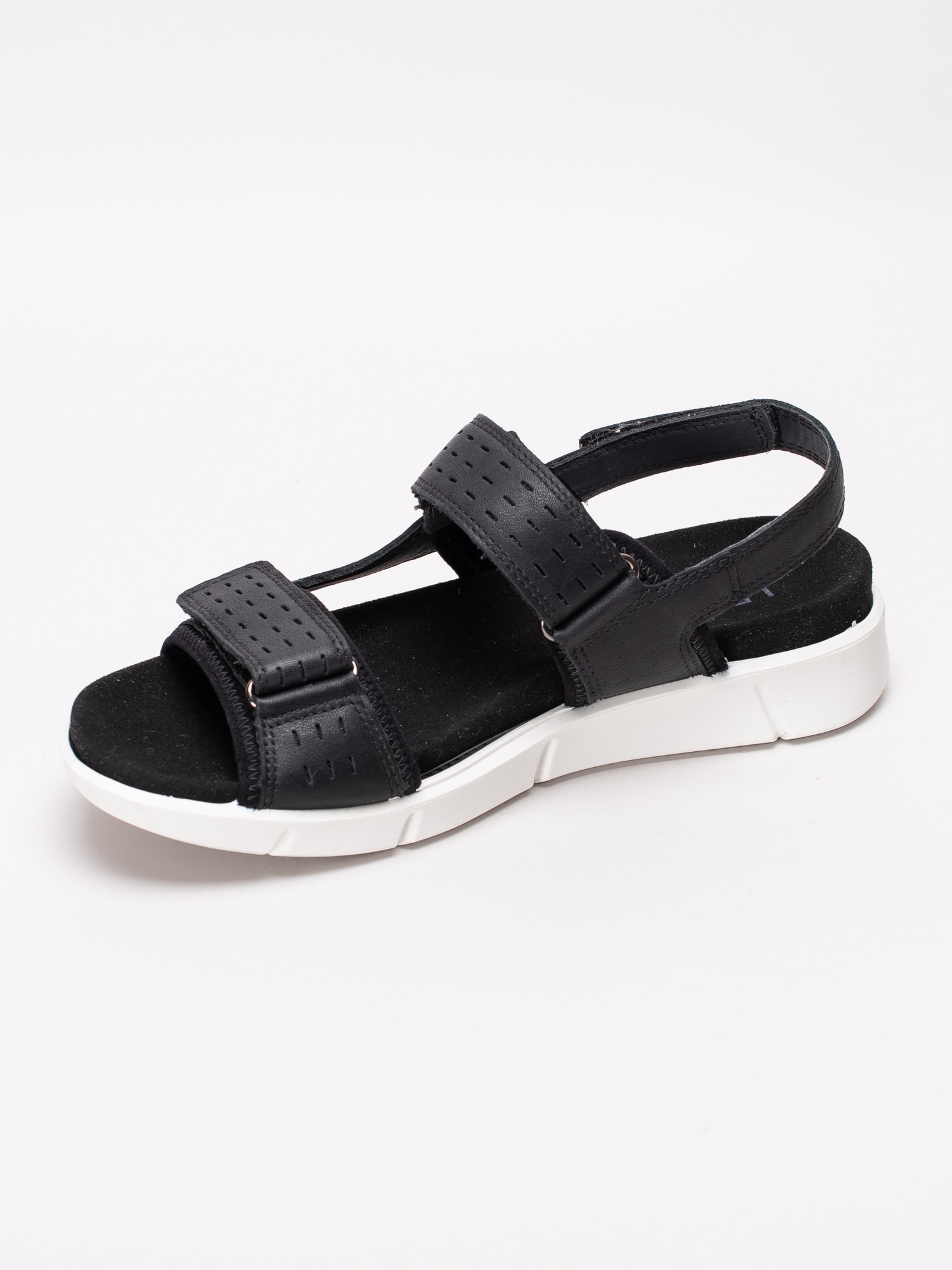 65191056 Legero Fano 00742-01 svarta sportiga sandaler med kardborre-2