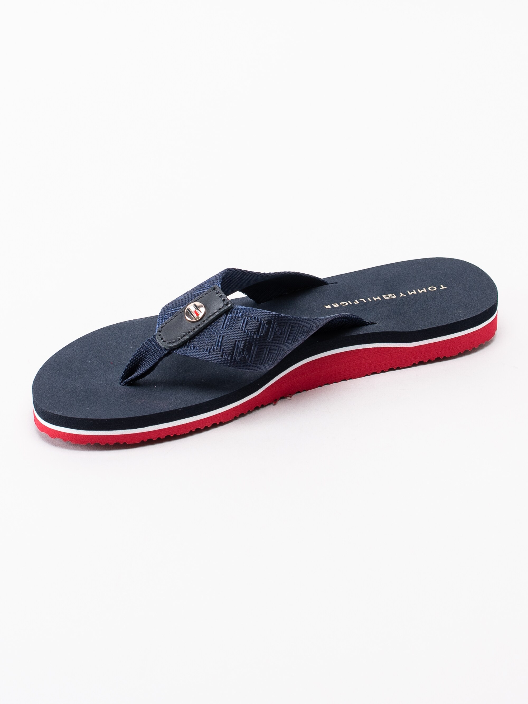 65191075 Tommy Hilfiger Int Mellie 39D FW0FW03877-403 mörkblå flip flops sandaler-2