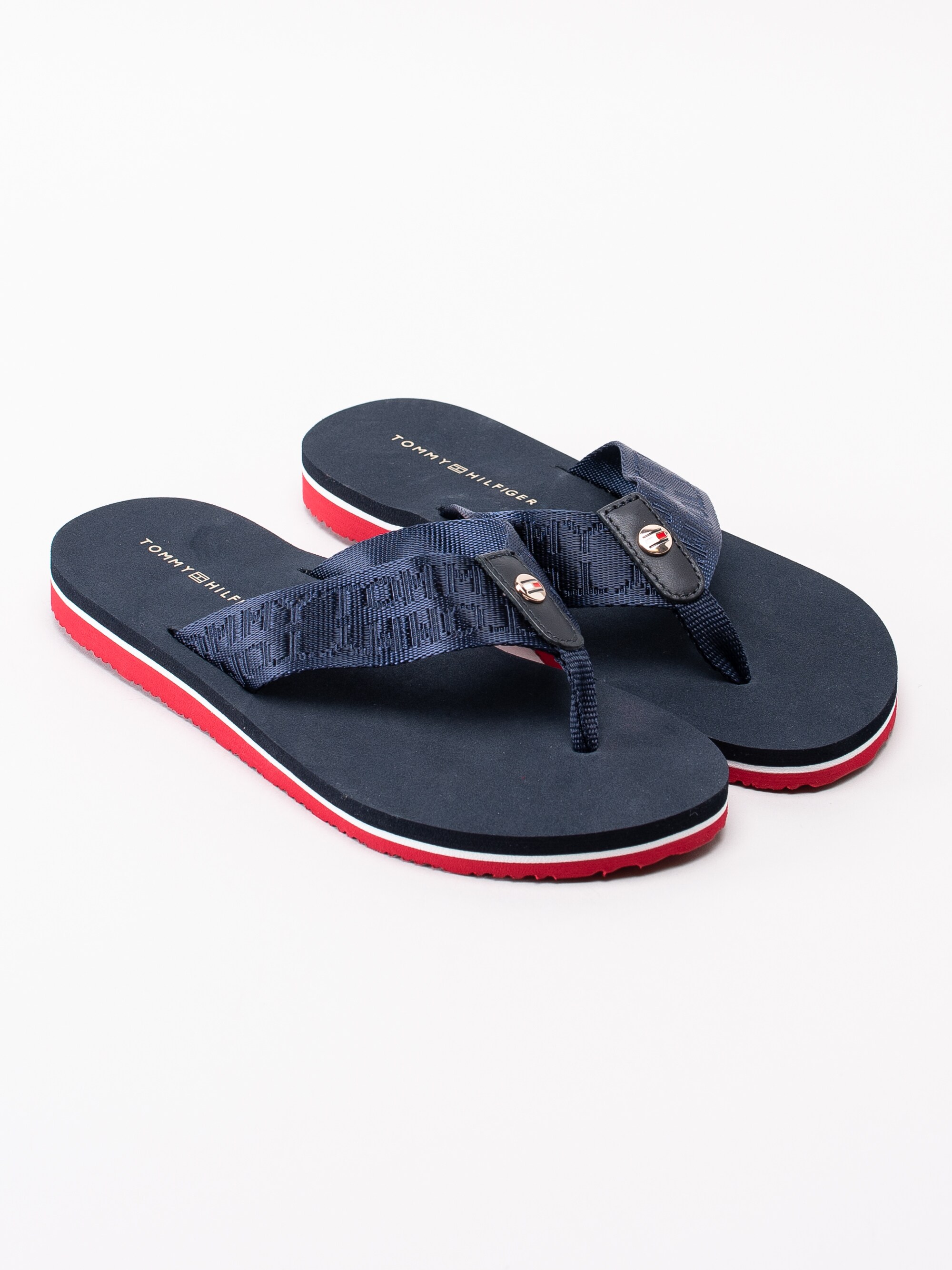 65191075 Tommy Hilfiger Int Mellie 39D FW0FW03877-403 mörkblå flip flops sandaler-3