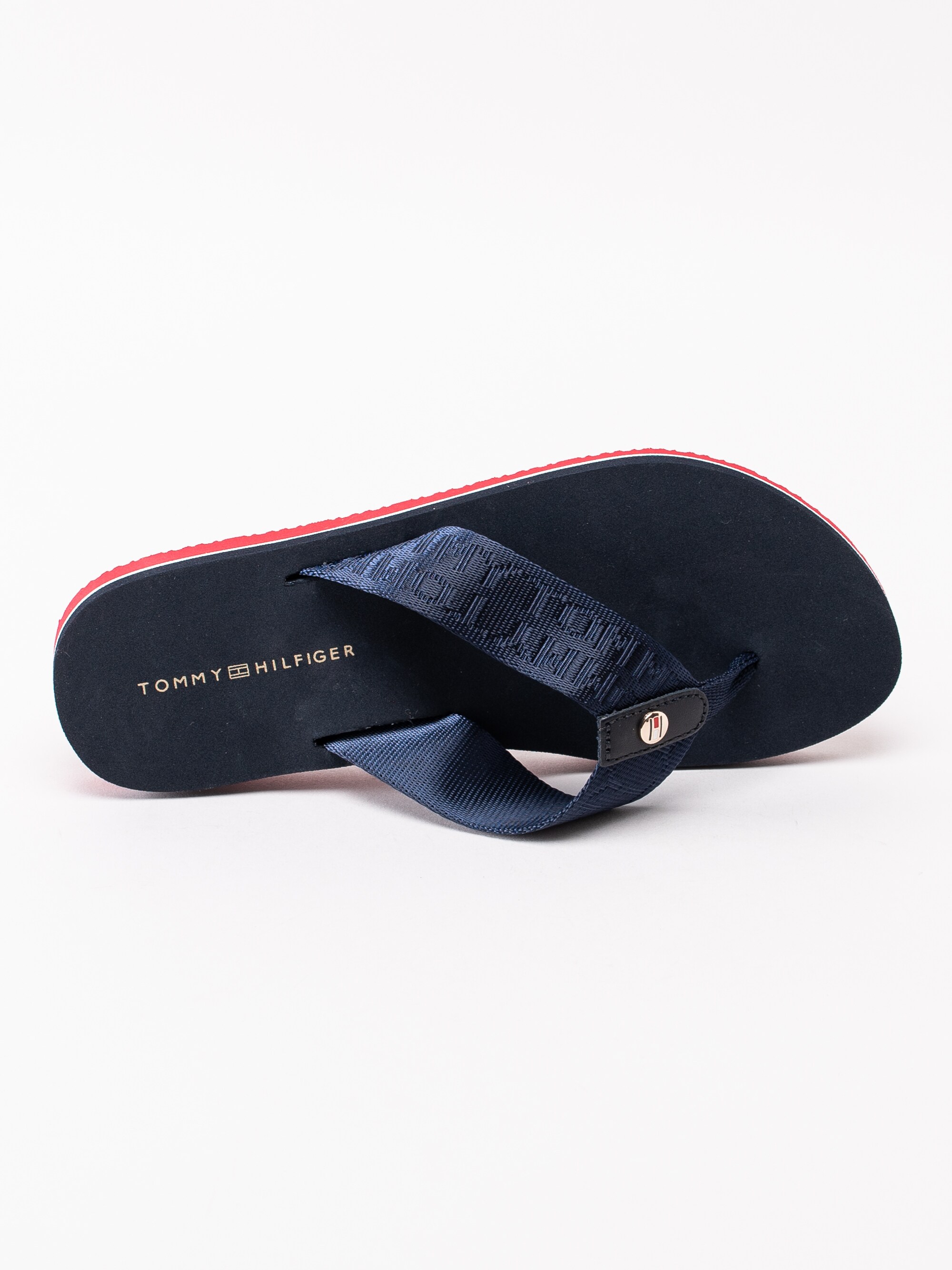 65191075 Tommy Hilfiger Int Mellie 39D FW0FW03877-403 mörkblå flip flops sandaler-4