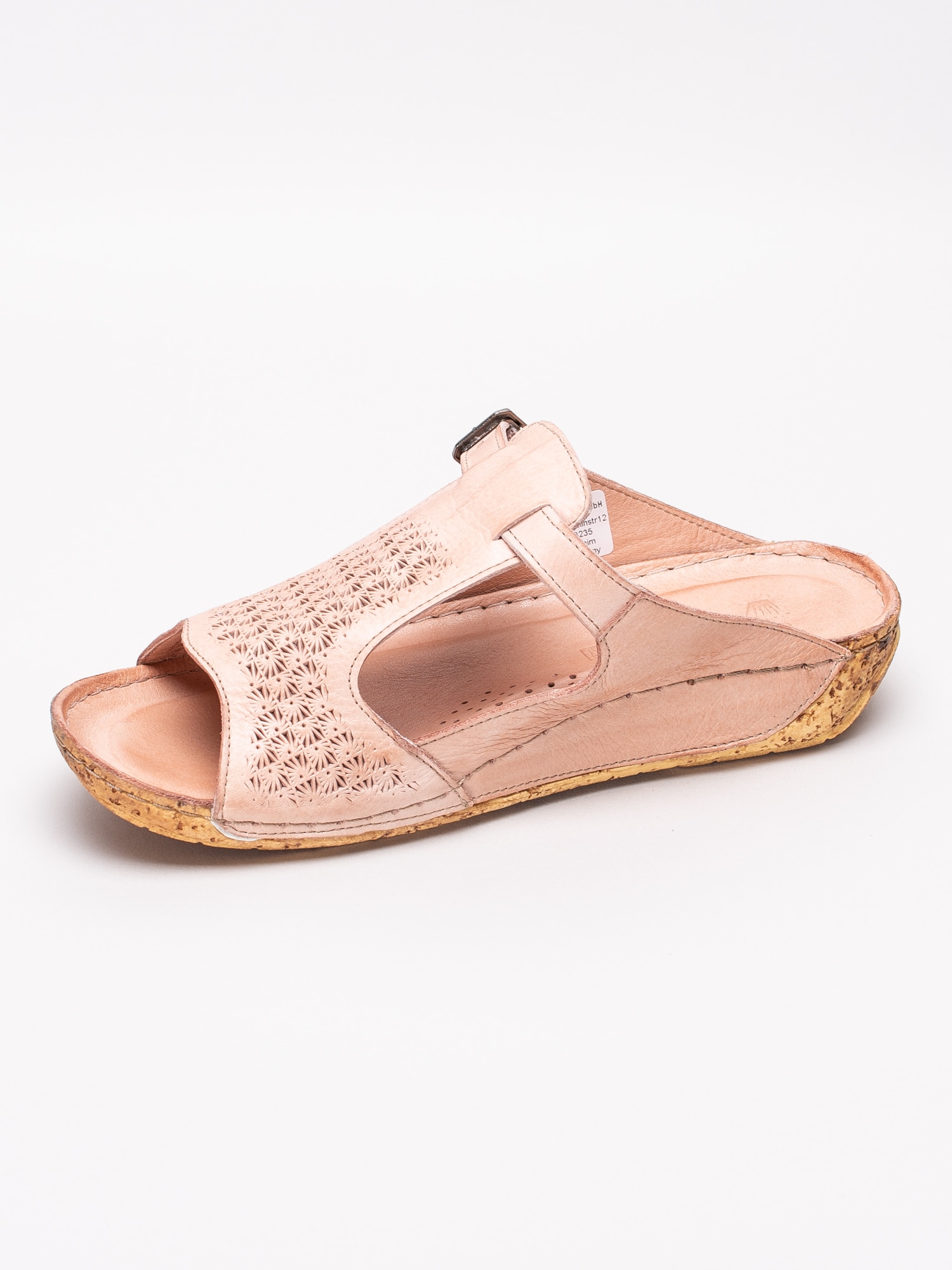 65191091 Charlotte 881-2307-199 rosa slip in sandaler med dekorativ perforering-2