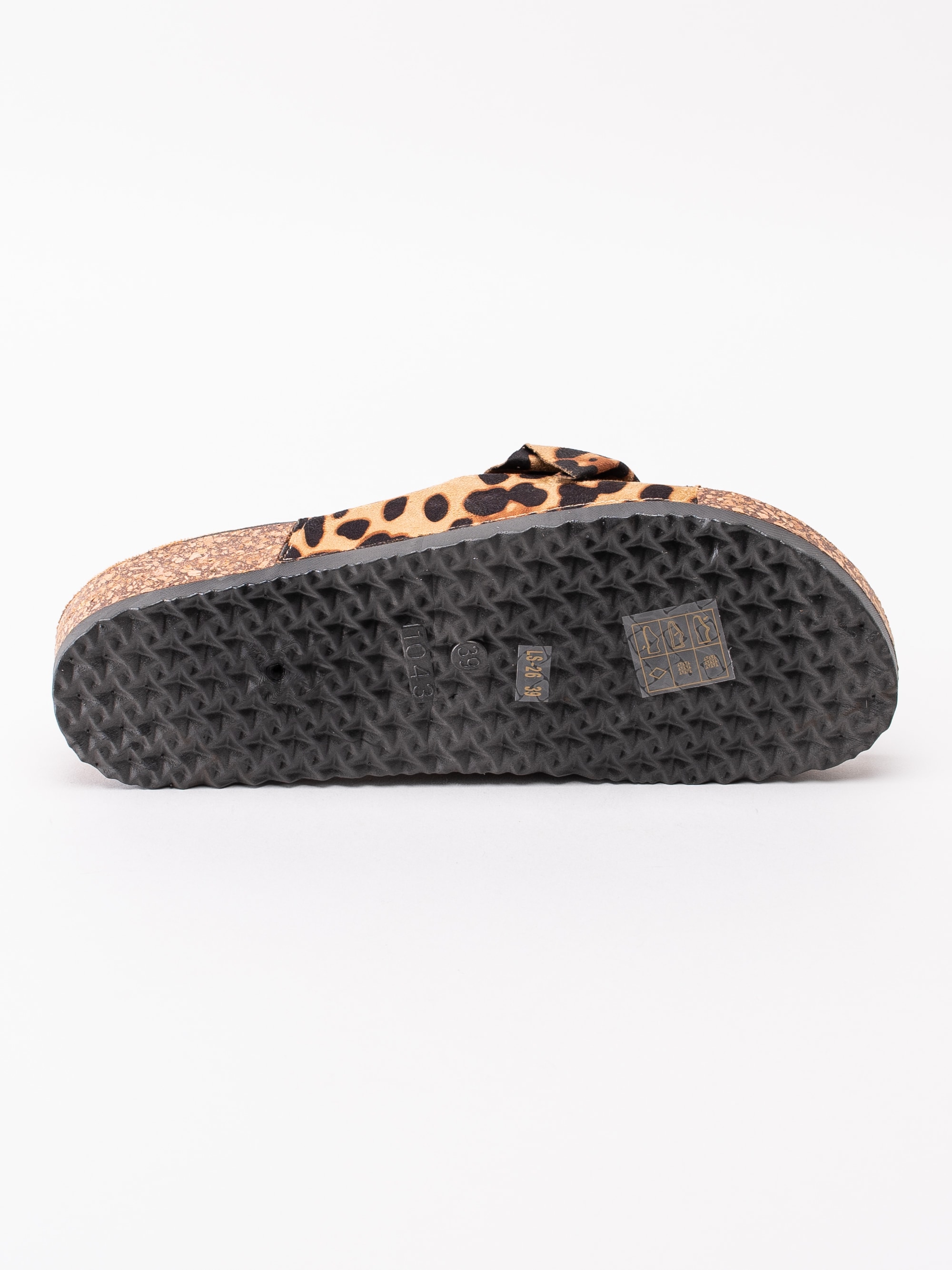 65191103 Joia LS-26-LEOPARD bruna leopardmönstrade slip ins sandaler med knut-5