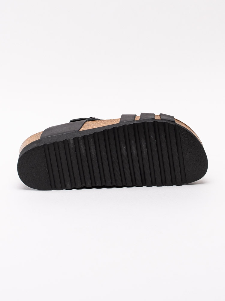 65193035 Axelda Josephine 23623-01 svarta sandaler med flätad framdel-5