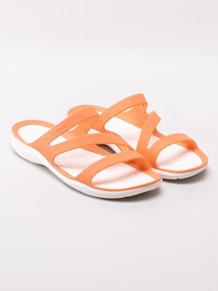 65201019 Crocs Swiftwater Sandal Women's 203998-82Q Orange slip in sandaler-3