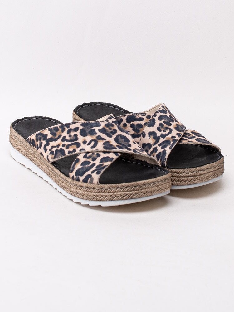 65201027 Copenhagen Shoes Adelyn DC5078-219 Leopardmönstrade slip in sandaler-3