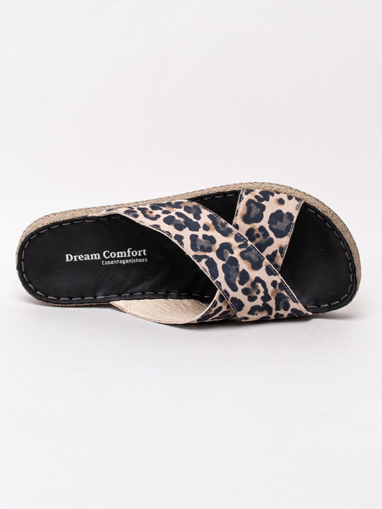 65201027 Copenhagen Shoes Adelyn DC5078-219 Leopardmönstrade slip in sandaler-4