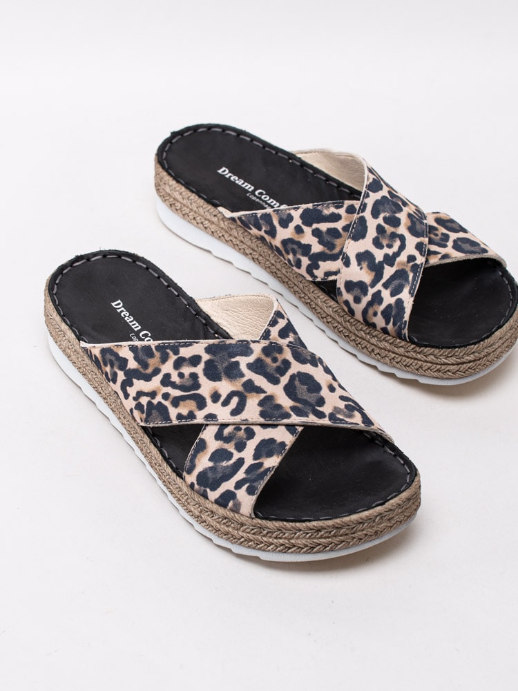 65201027 Copenhagen Shoes Adelyn DC5078-219 Leopardmönstrade slip in sandaler-6