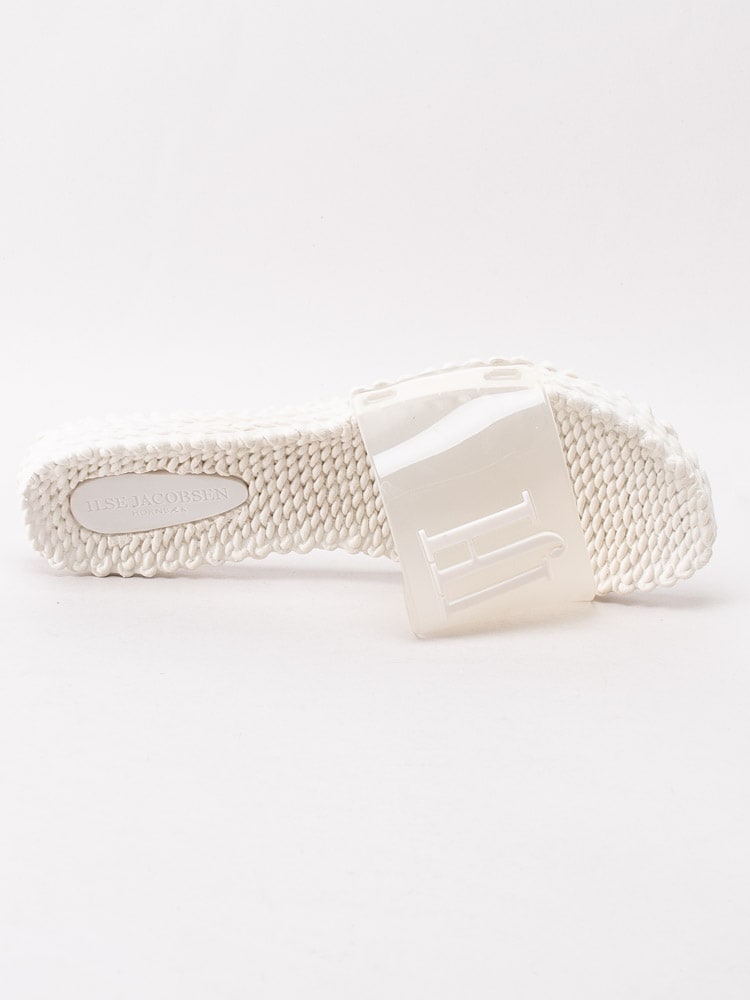 65201042 Ilse Jacobsen Ceri CHERI0190-120 Cremefärgade slip in tofflor med logo-4