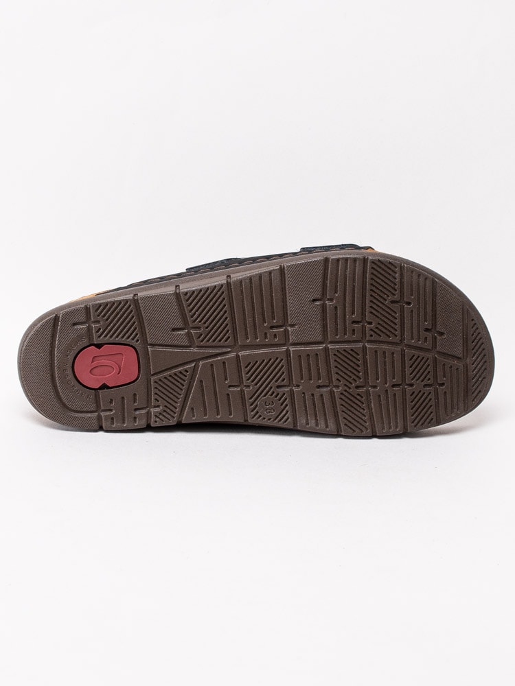 65201066 Rohde 5866-90 Svarta klassiska sandaler för dam-5