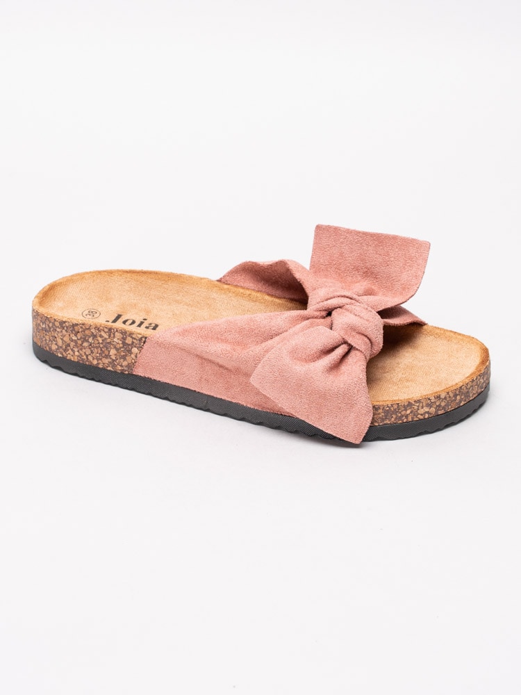 65201099 Joia LS-51-PINK Rosa slip in sandaler med rosett-1