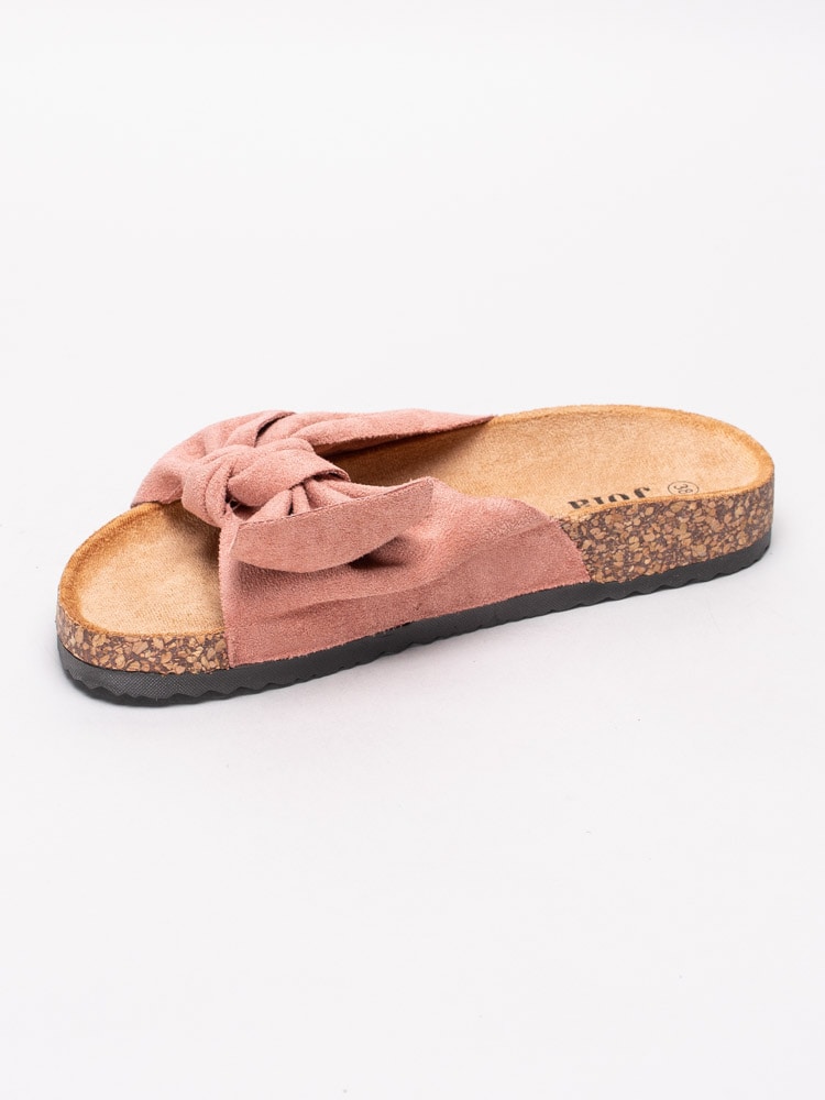 65201099 Joia LS-51-PINK Rosa slip in sandaler med rosett-2