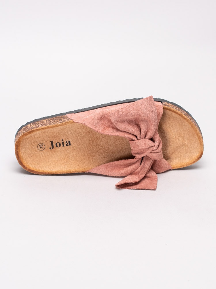 65201099 Joia LS-51-PINK Rosa slip in sandaler med rosett-4