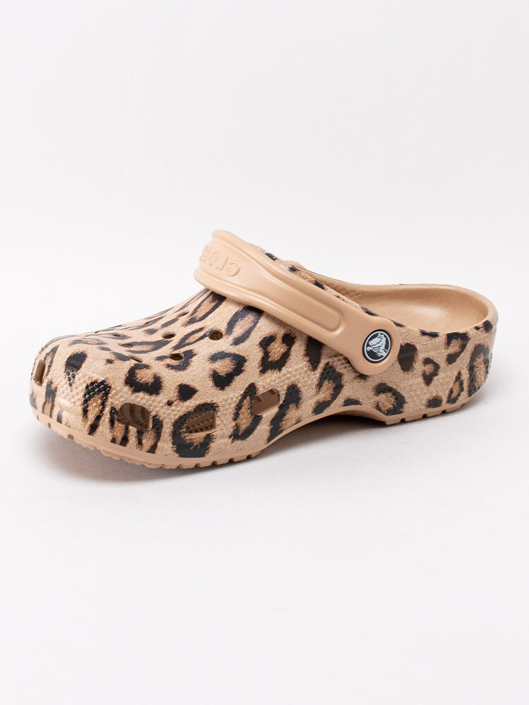 65201114 Crocs Classic Printed Clog 205838-98R Crocs i leopardmönster-2