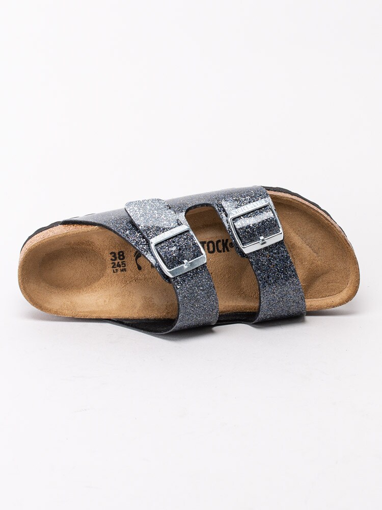 65203004 Birkenstock Arizona Cosmic Sparkle Anthracite Mörkgrå glittriga tvåremssandaler-4