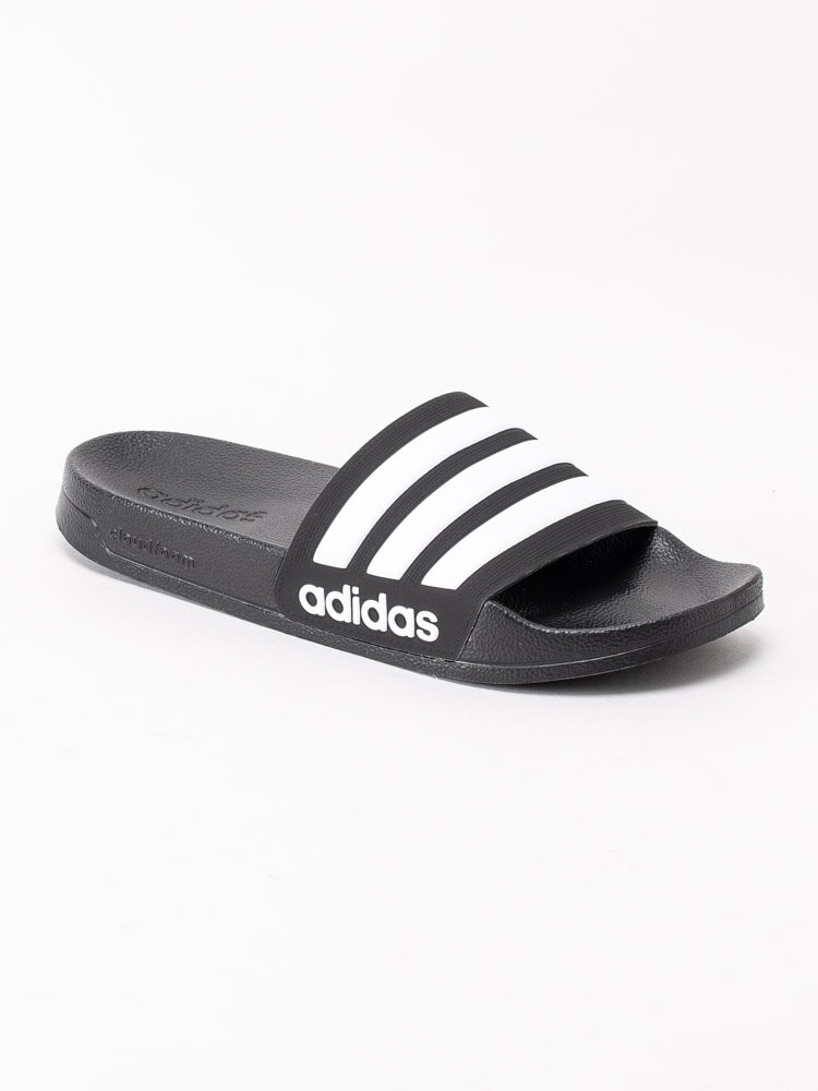 Adidas - Adilette Shower - Svarta badsandaler