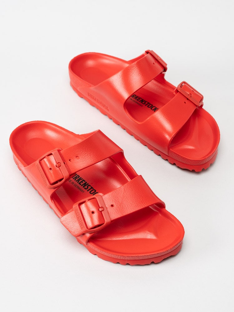 Birkenstock - Arizona EVA Narrow - Röda slip in sandaler