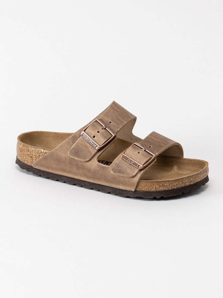 Birkenstock - Arizona Regular - Ljusbruna slip in sandaler