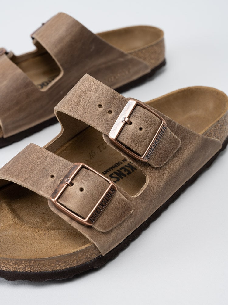 Birkenstock - Arizona Regular - Ljusbruna slip in sandaler