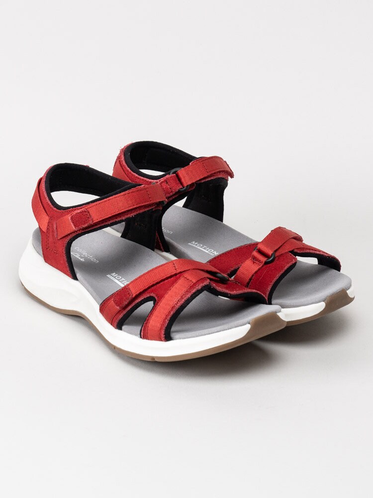 Clarks - Solan Drift - Röda remsandaler