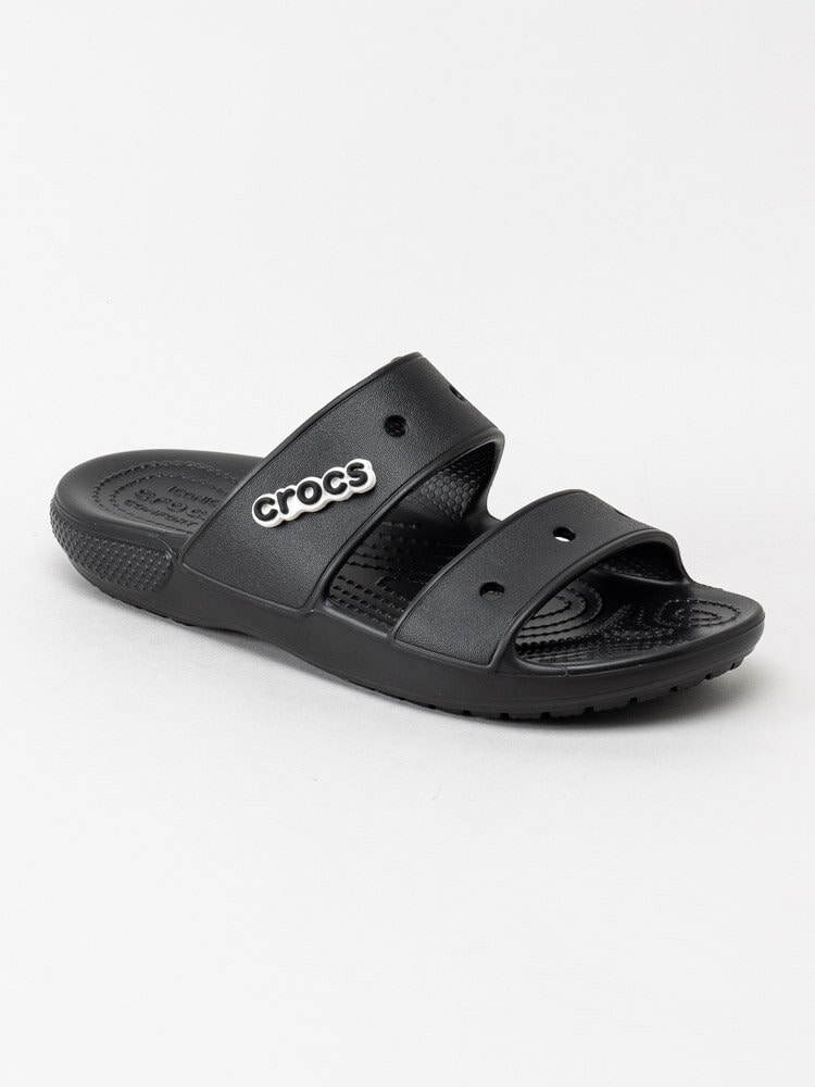Crocs - Classic Crocs Sandal - Svarta slip in tofflor