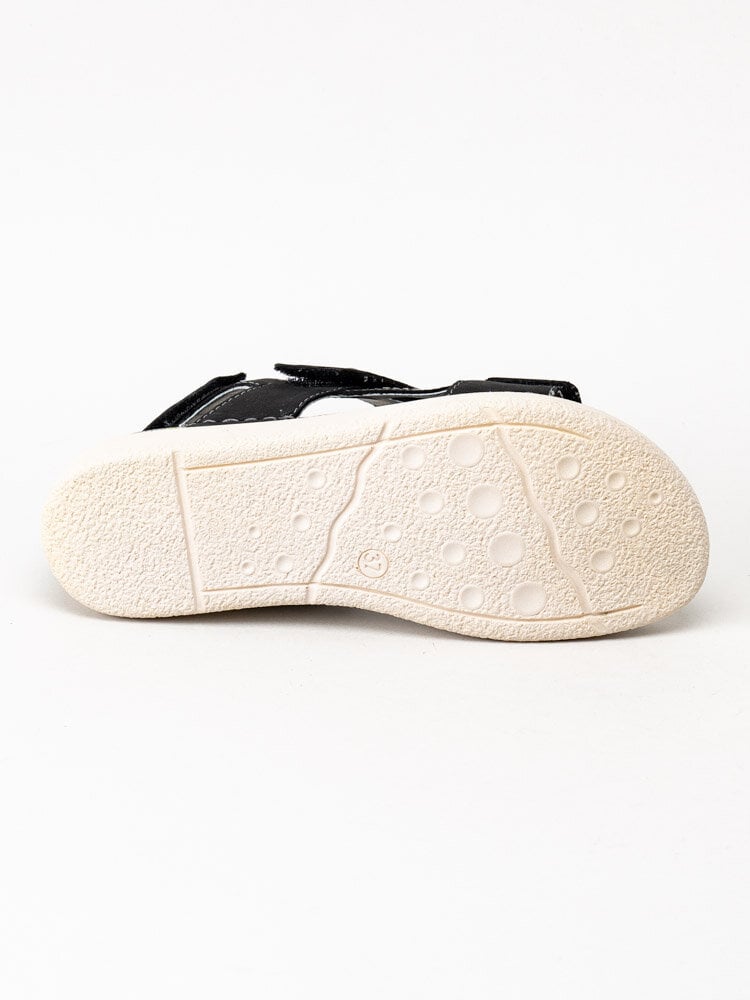 Dream Comfort - Sally nubuck - Svarta sandaler i nubuck
