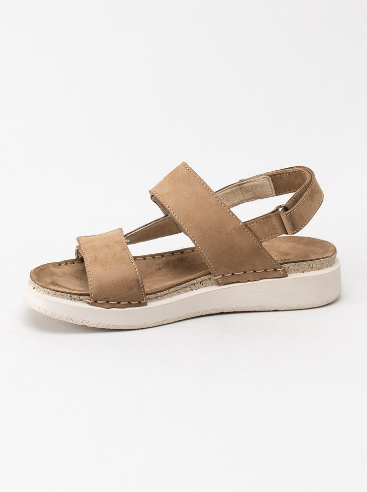 Dream Comfort - Sally - Ljusbruna sandaler i nubuck